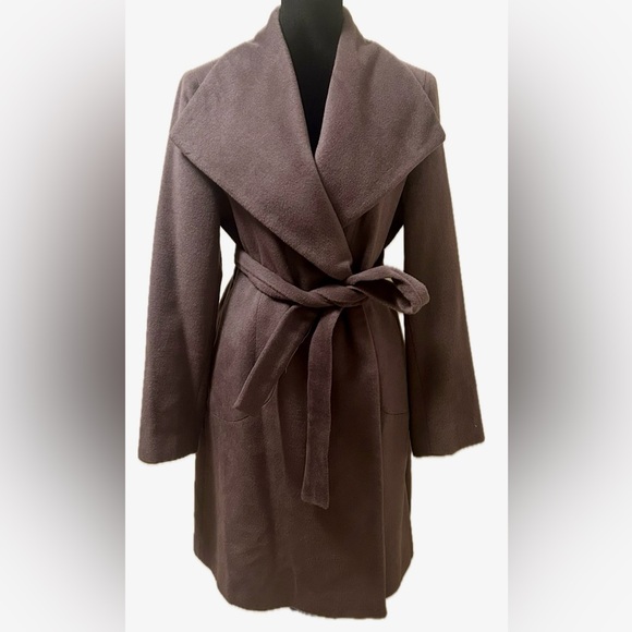 Womens Classic Coat Lapel Collar Open Front Belted Jacket Size: S/M - Picture 1 of 9